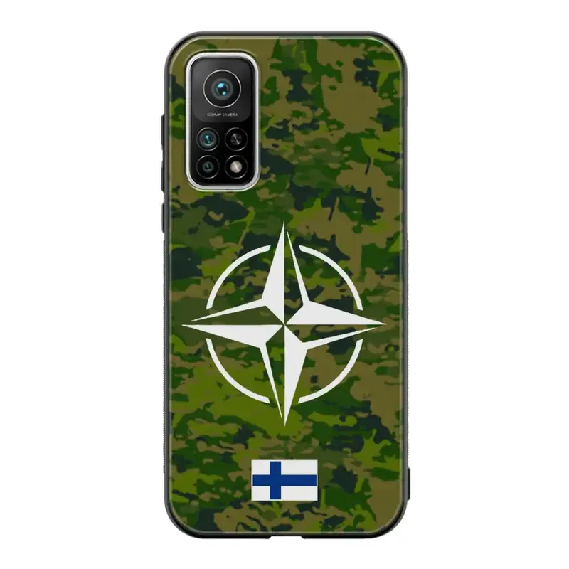 Xiaomi Mi 10T Pro nato suojakuoret - Camo Suomi