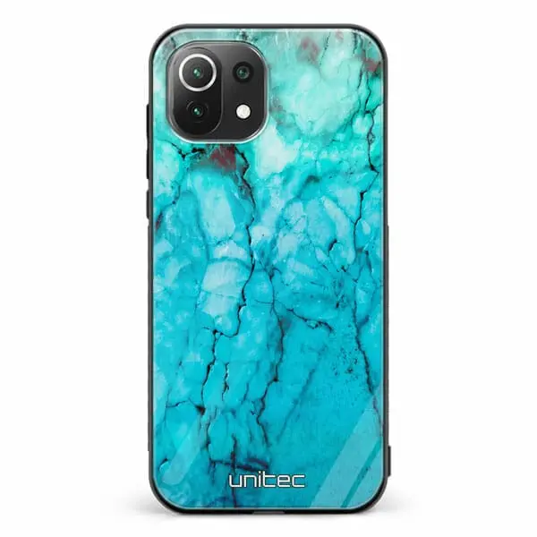 Xiaomi Mi 11 Lite / 11 Lite NE Unitec Suojakuori, Icy Marble