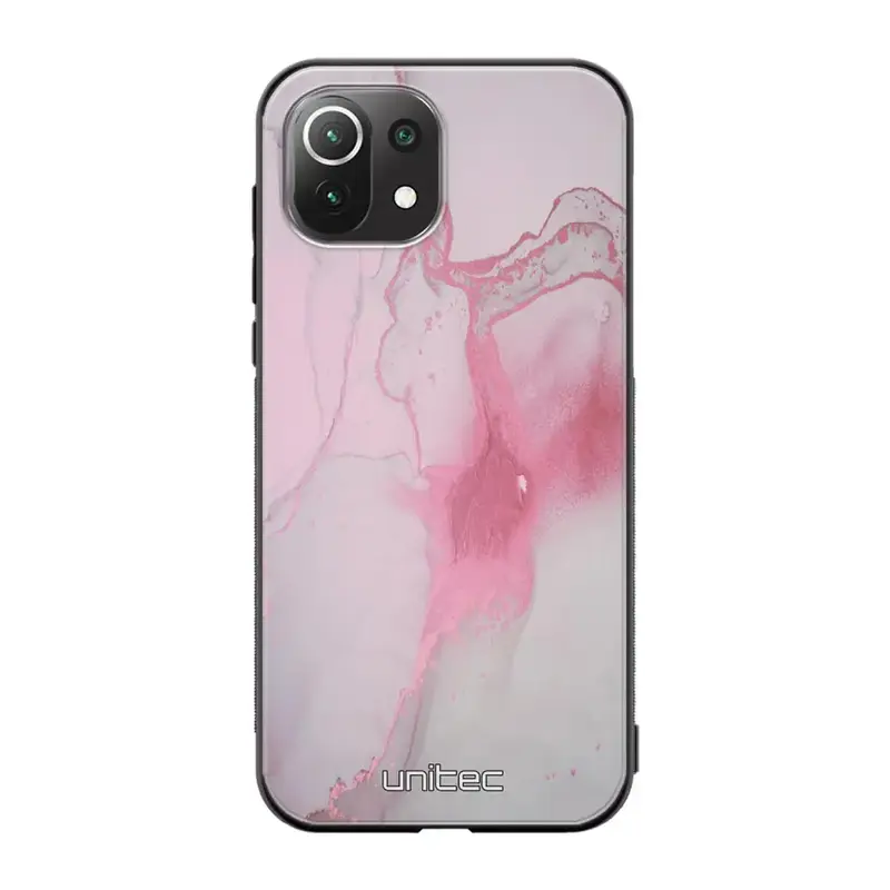 Xiaomi Mi 11 Lite marmori suojakuoret - Pink Pok Rie