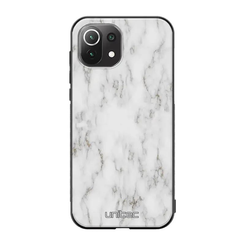 Xiaomi Mi 11 Lite marmori suojakuoret - White Marble