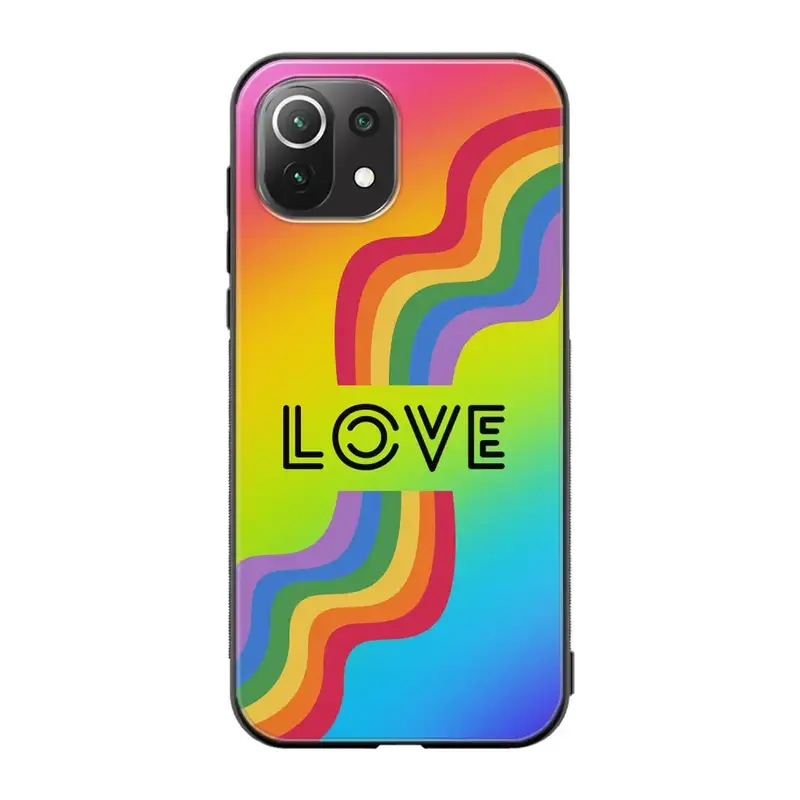 Xiaomi Mi 11 Lite pride suojakuoret - Love