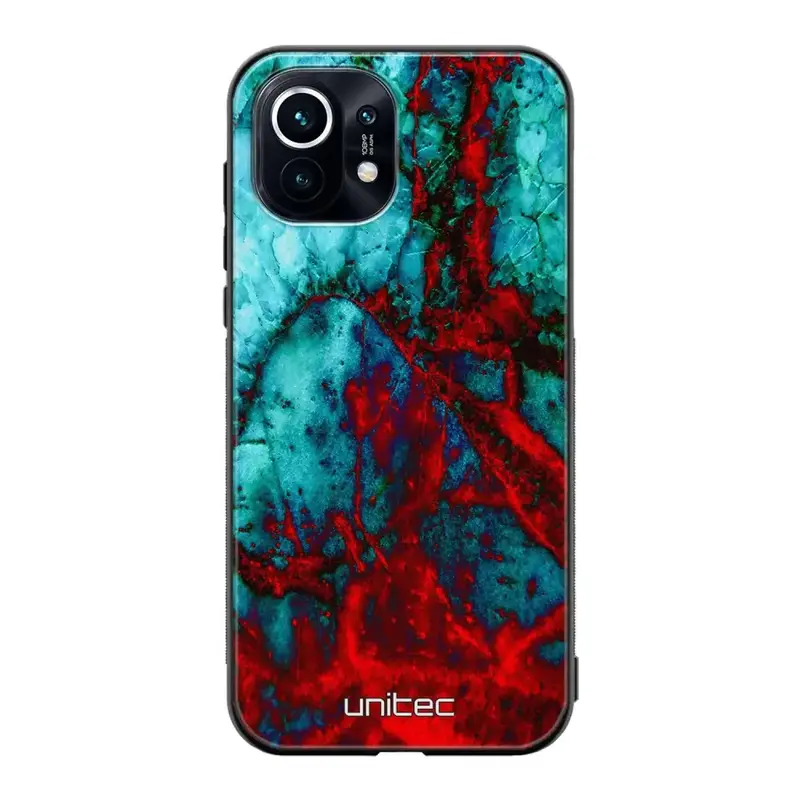 Xiaomi Mi 11 marmori suojakuoret - Blue Red Marble