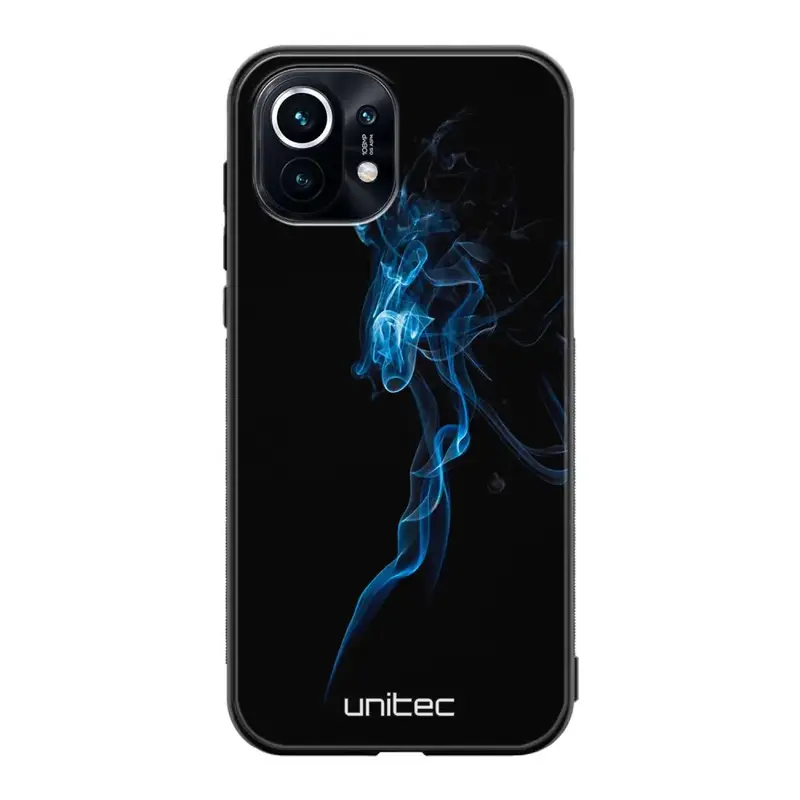 Xiaomi Mi 11 suojakuoret - Blue Smoke On Black