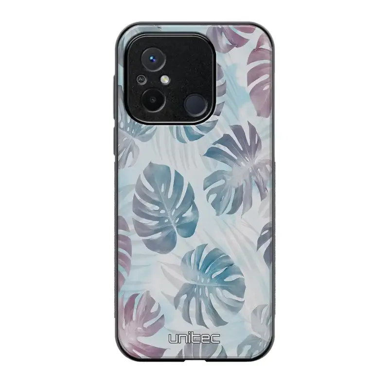 Xiaomi Redmi 12C kukka suojakuoret - Monstera Texture