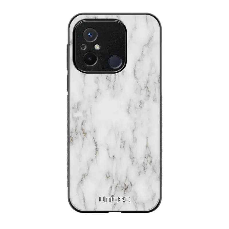Xiaomi Redmi 12C marmori suojakuoret - White Marble