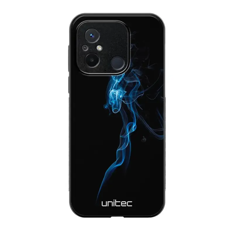Xiaomi Redmi 12C suojakuoret - Blue Smoke On Black