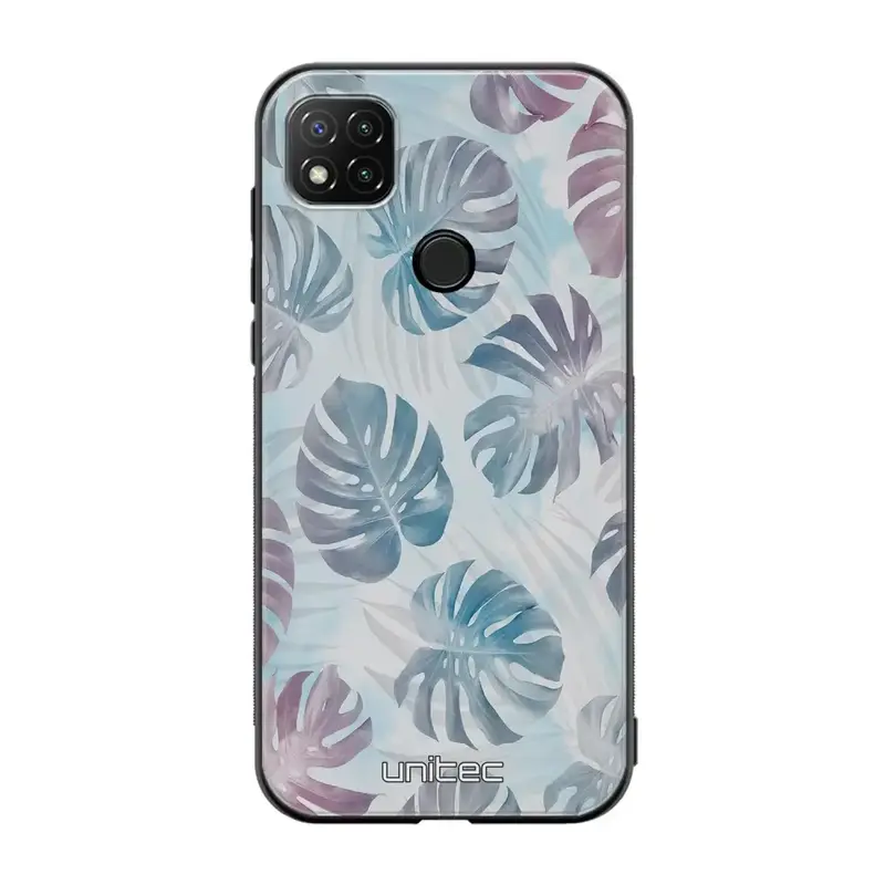 Xiaomi Redmi 9C NFC kukka suojakuoret - Monstera Texture