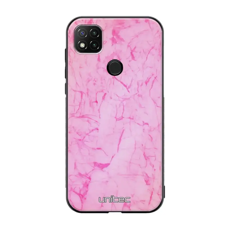 Xiaomi Redmi 9C NFC marmori suojakuoret - Light Pink Marble
