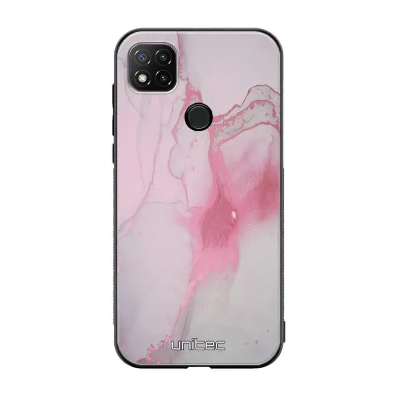 Xiaomi Redmi 9C NFC marmori suojakuoret - Pink Pok Rie