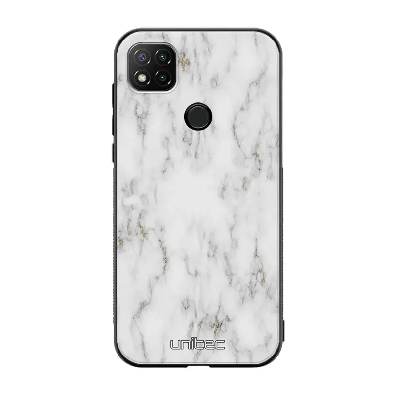 Xiaomi Redmi 9C NFC marmori suojakuoret - White Marble