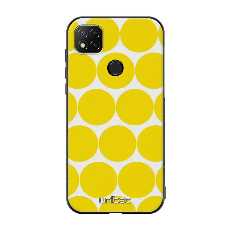 Xiaomi Redmi 9C NFC pallo suojakuoret - Keltainen Pallo