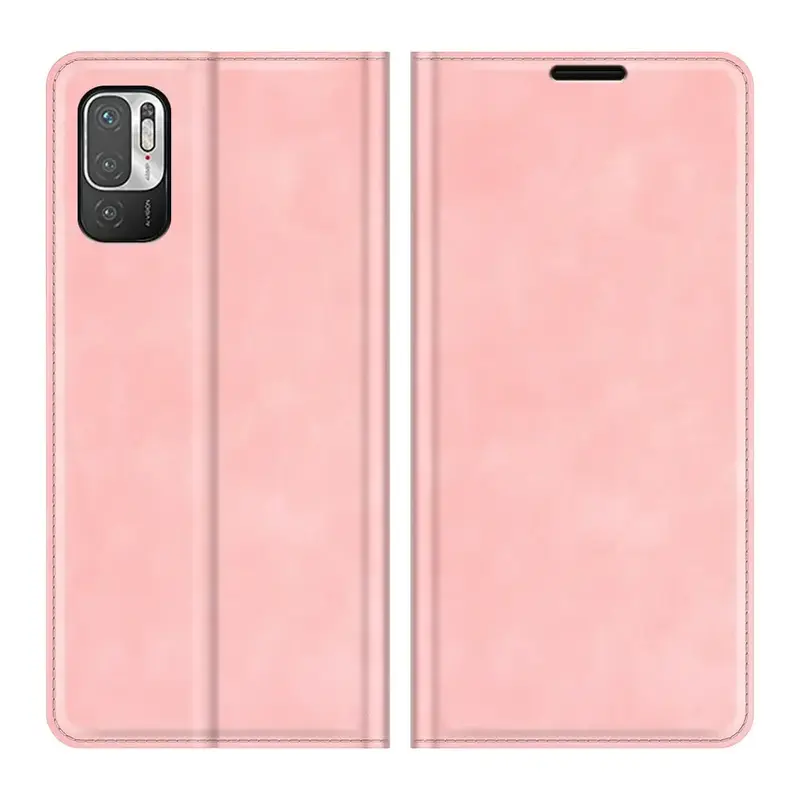 Xiaomi Redmi Note 10 5G Unitec Lompakko Suojakotelo Ruusukulta
