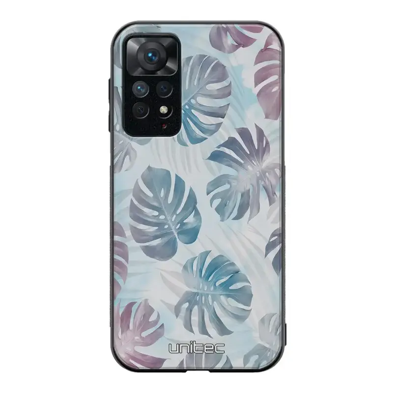 Xiaomi Redmi Note 11 kukka suojakuoret - Monstera Texture