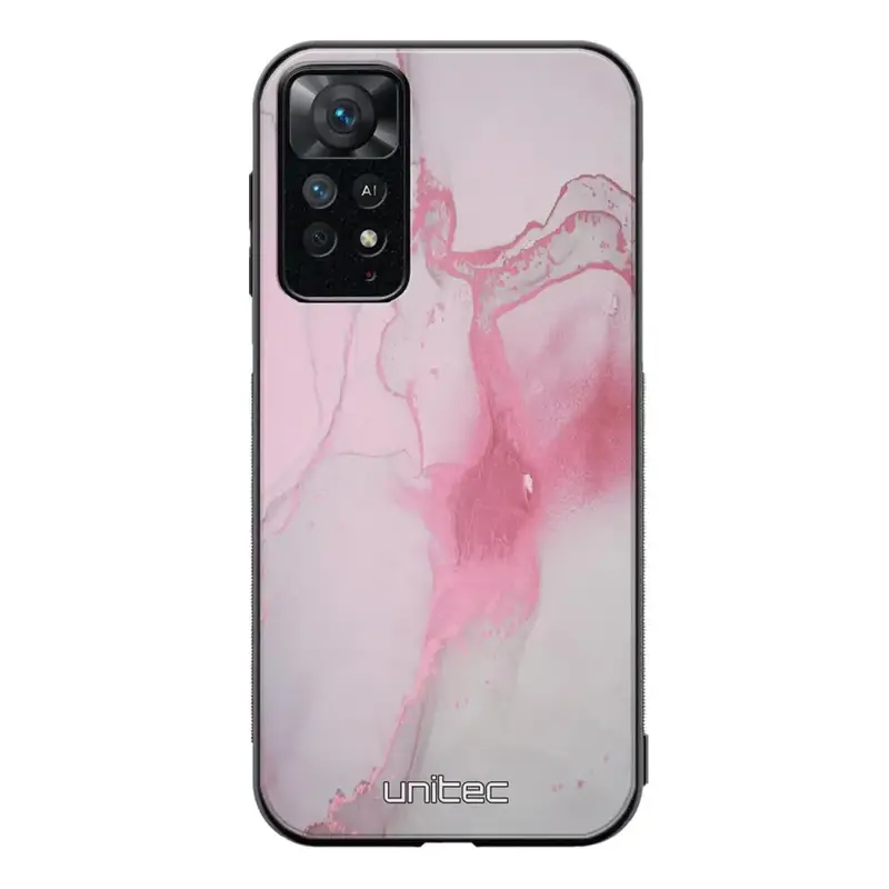 Xiaomi Redmi Note 11 Pro marmori suojakuoret - Pink Pok Rie