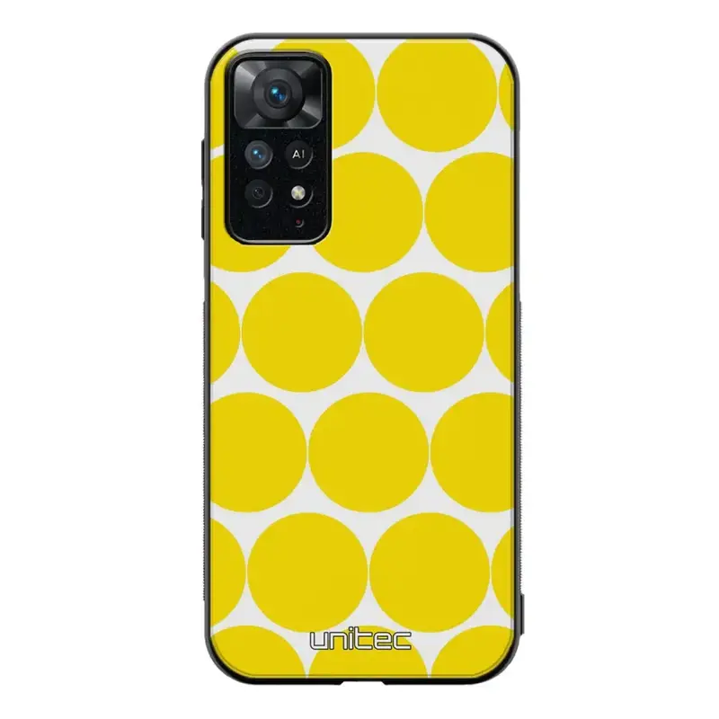 Xiaomi Redmi Note 11 Pro pallo suojakuoret - Keltainen Pallo