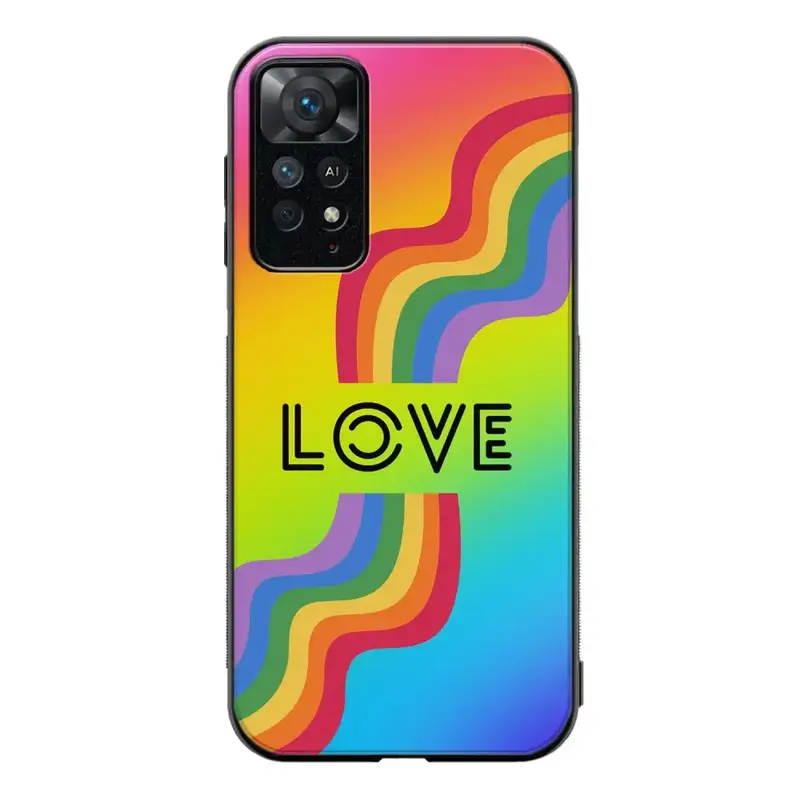 Xiaomi Redmi Note 11 Pro pride suojakuoret - Love