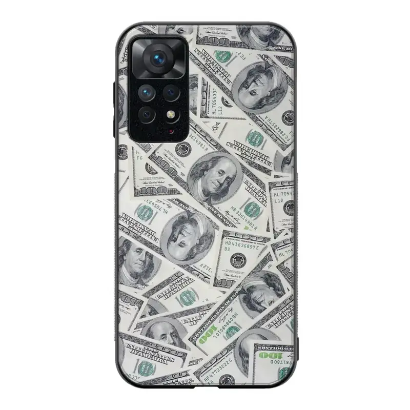 Xiaomi Redmi Note 11 seteli suojakuoret - Dollarit