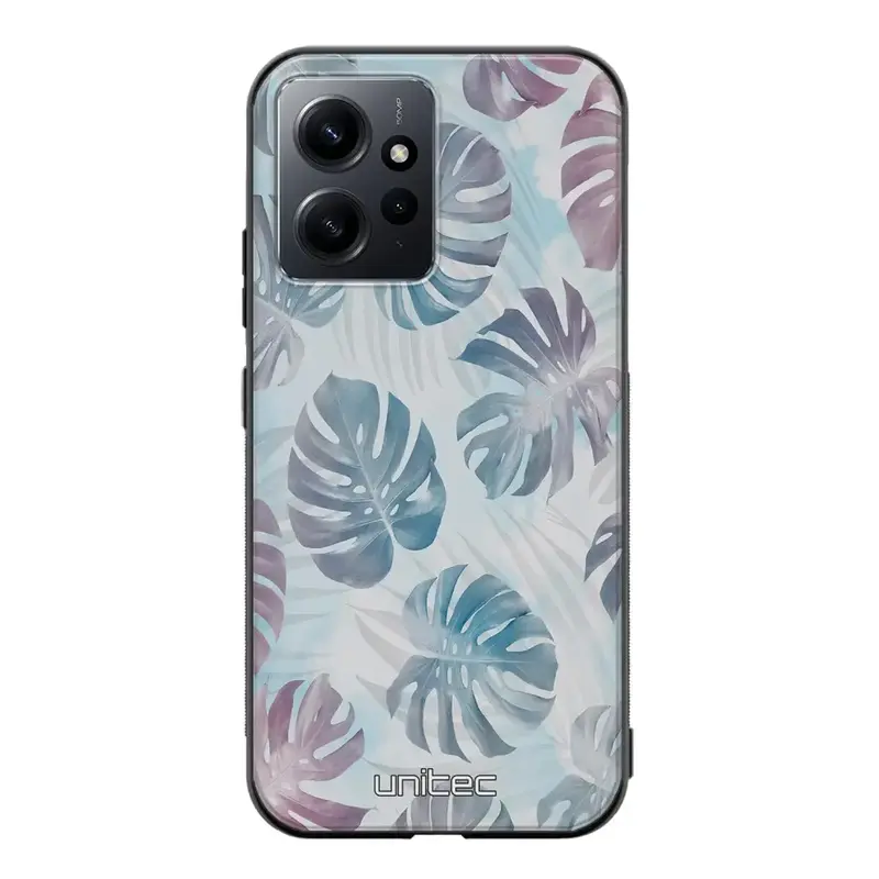 Xiaomi Redmi Note 12 4G kukka suojakuoret - Monstera Texture