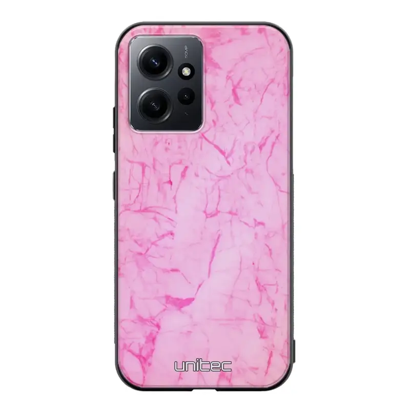 Xiaomi Redmi Note 12 4G marmori suojakuoret - Light Pink Marble