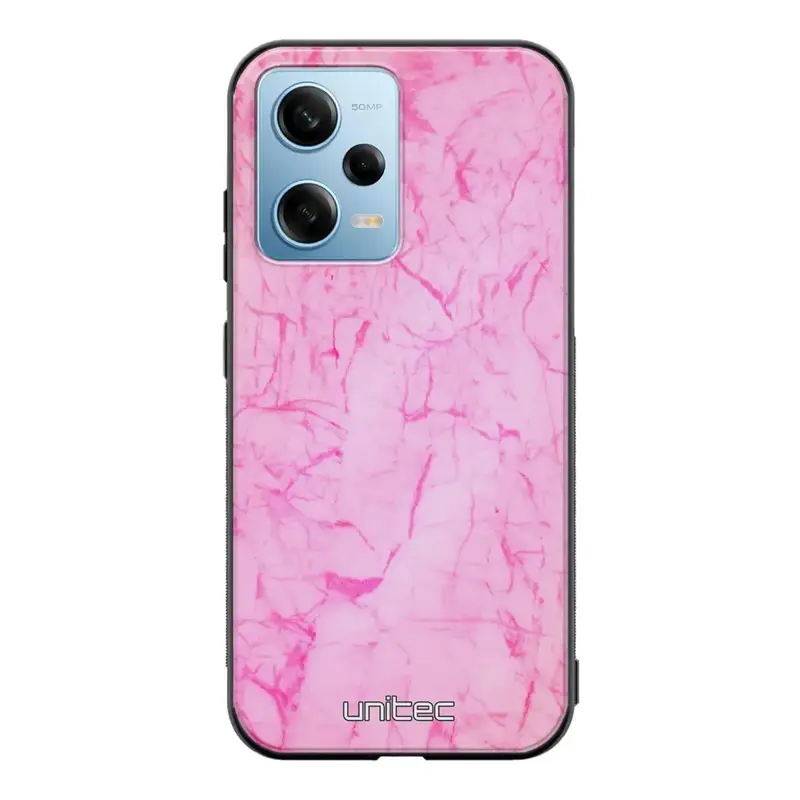 Xiaomi Redmi Note 12 5G marmori suojakuoret - Light Pink Marble