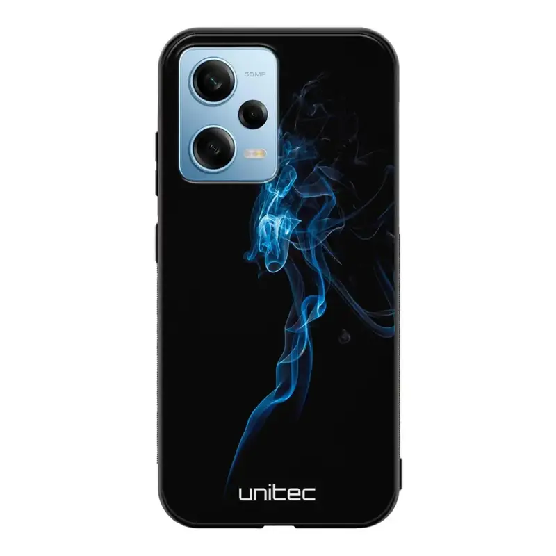 Xiaomi Redmi Note 12 5G suojakuoret - Blue Smoke On Black