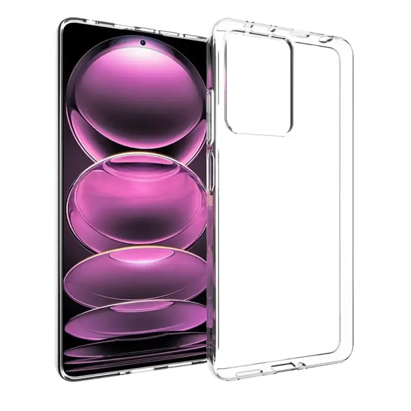 Xiaomi Redmi Note 12 Pro 5G Silikonikuori - Läpinäkyvä