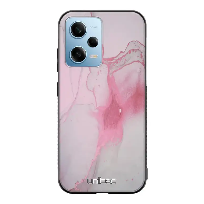 Xiaomi Redmi Note 12 Pro marmori suojakuoret - Pink Pok Rie