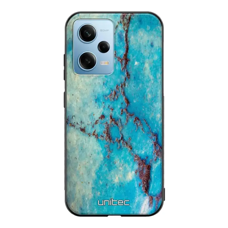Xiaomi Redmi Note 12 Pro marmori suojakuoret - Turquoise Marble