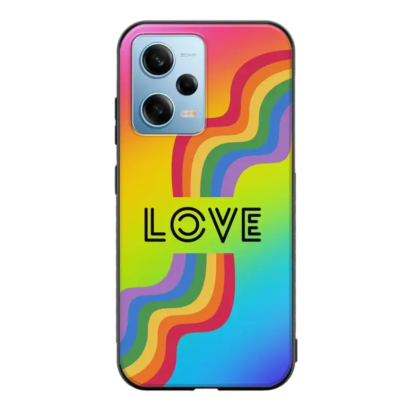 Xiaomi Redmi Note 12 Pro pride suojakuoret - Love