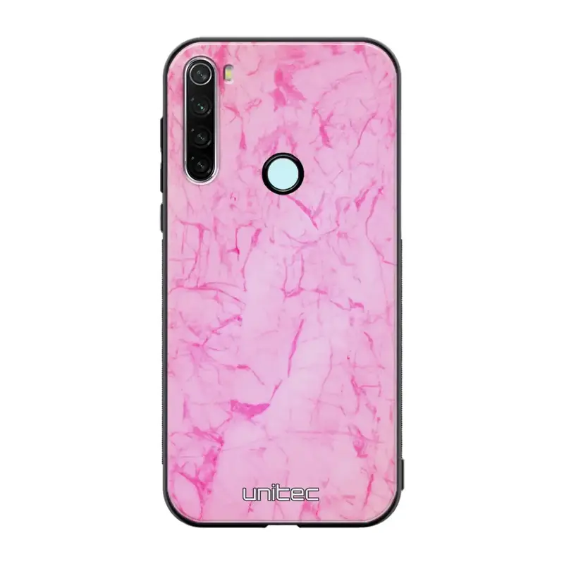 Xiaomi Redmi Note 8T marmori suojakuoret - Light Pink Marble