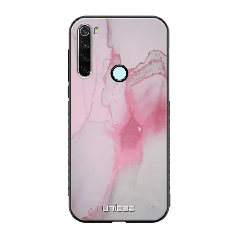 Xiaomi Redmi Note 8T marmori suojakuoret - Pink Pok Rie