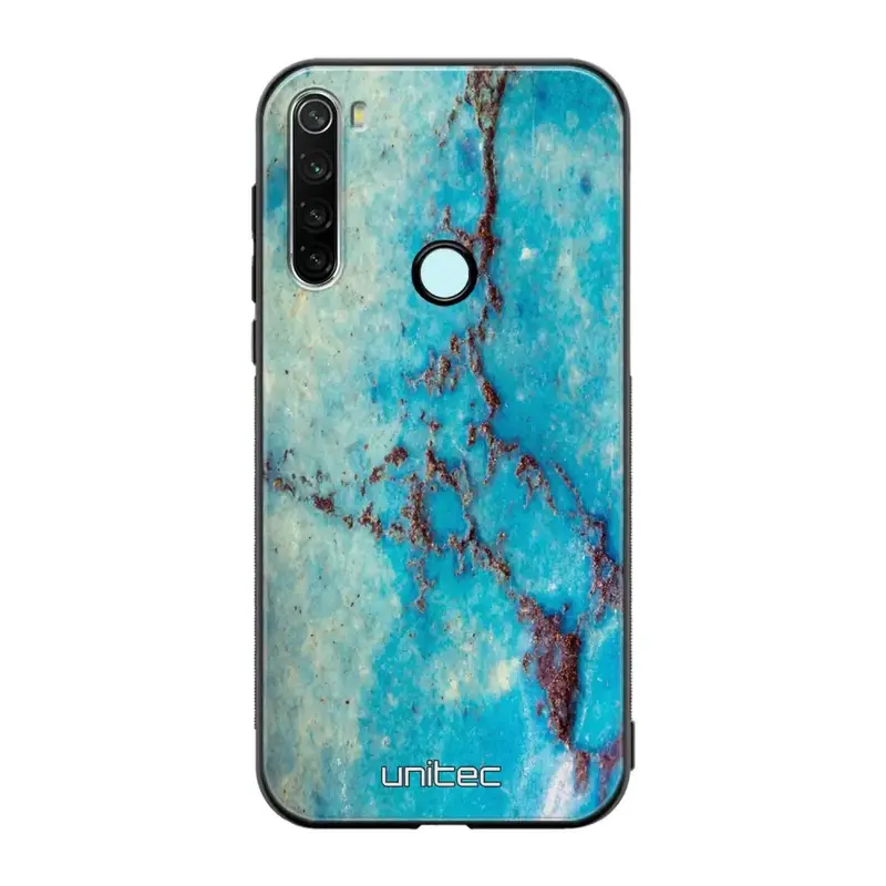 Xiaomi Redmi Note 8T marmori suojakuoret - Turquoise Marble