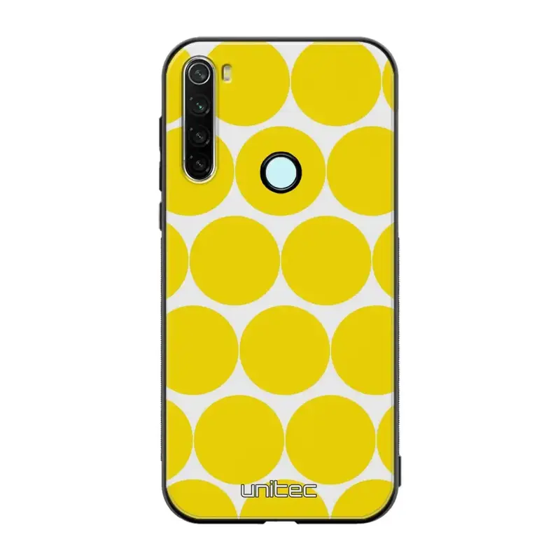 Xiaomi Redmi Note 8T pallo suojakuoret - Keltainen Pallo