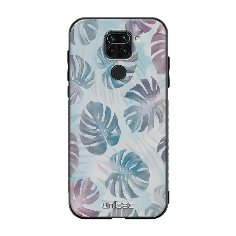 Xiaomi Redmi Note 9 kukka suojakuoret - Monstera Texture