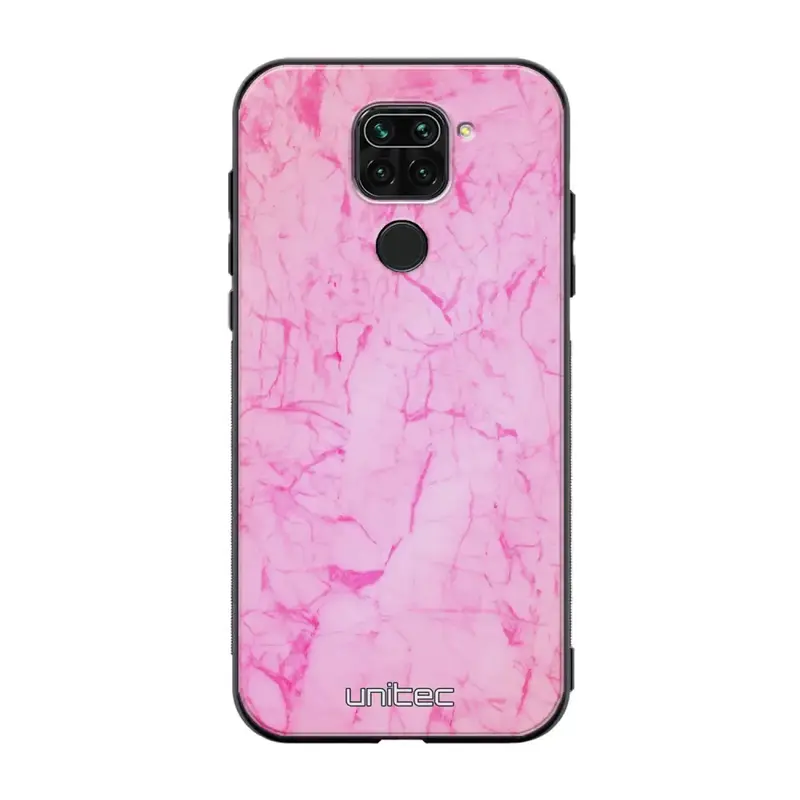 Xiaomi Redmi Note 9 marmori suojakuoret - Light Pink Marble
