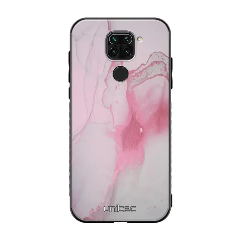 Xiaomi Redmi Note 9 marmori suojakuoret - Pink Pok Rie