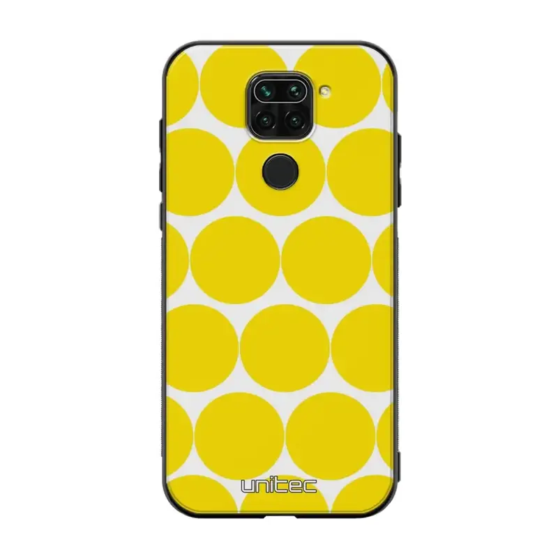 Xiaomi Redmi Note 9 pallo suojakuoret - Keltainen Pallo