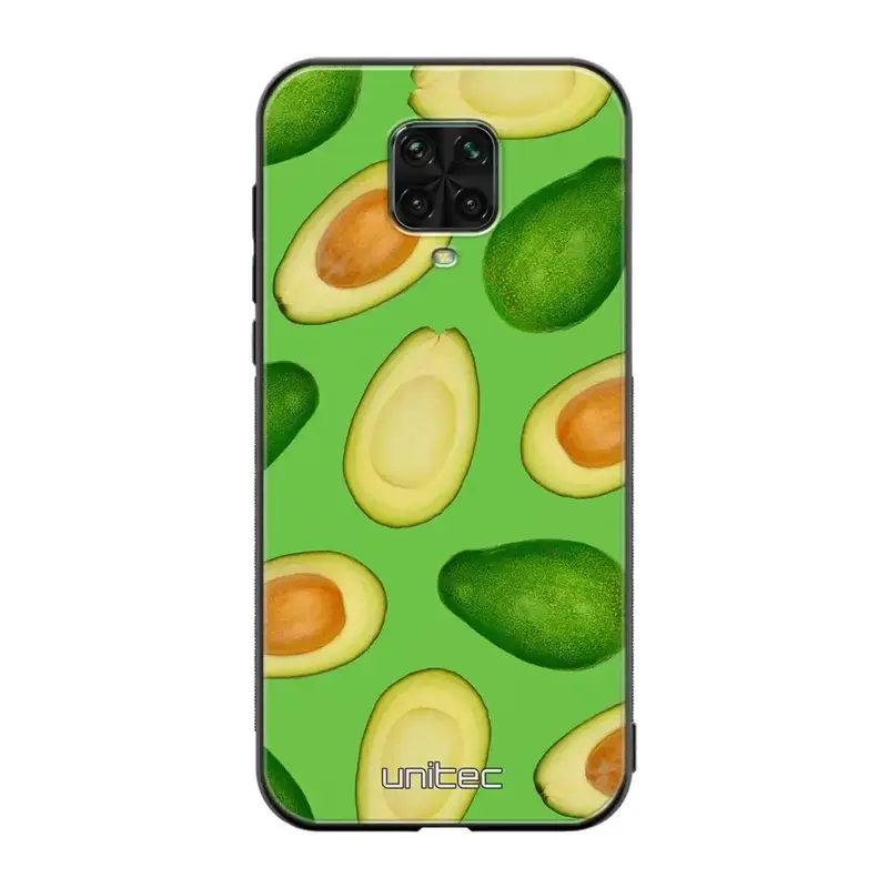 Xiaomi Redmi Note 9 Pro hedelmä suojakuoret - Avocados