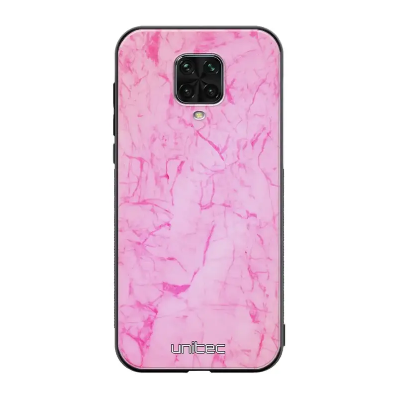 Xiaomi Redmi Note 9 Pro marmori suojakuoret - Light Pink Marble