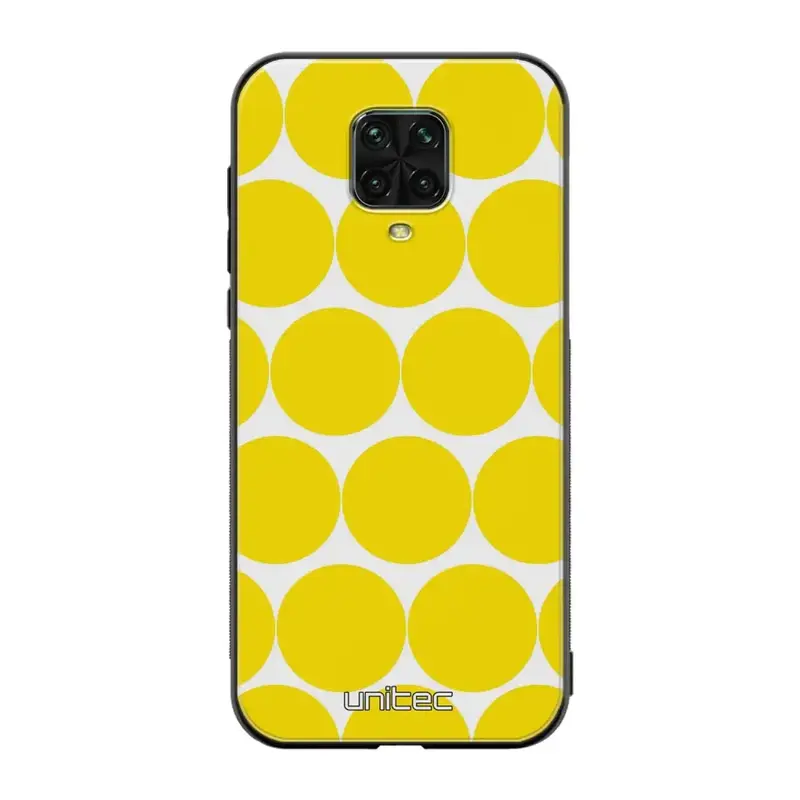 Xiaomi Redmi Note 9 Pro pallo suojakuoret - Keltainen Pallo