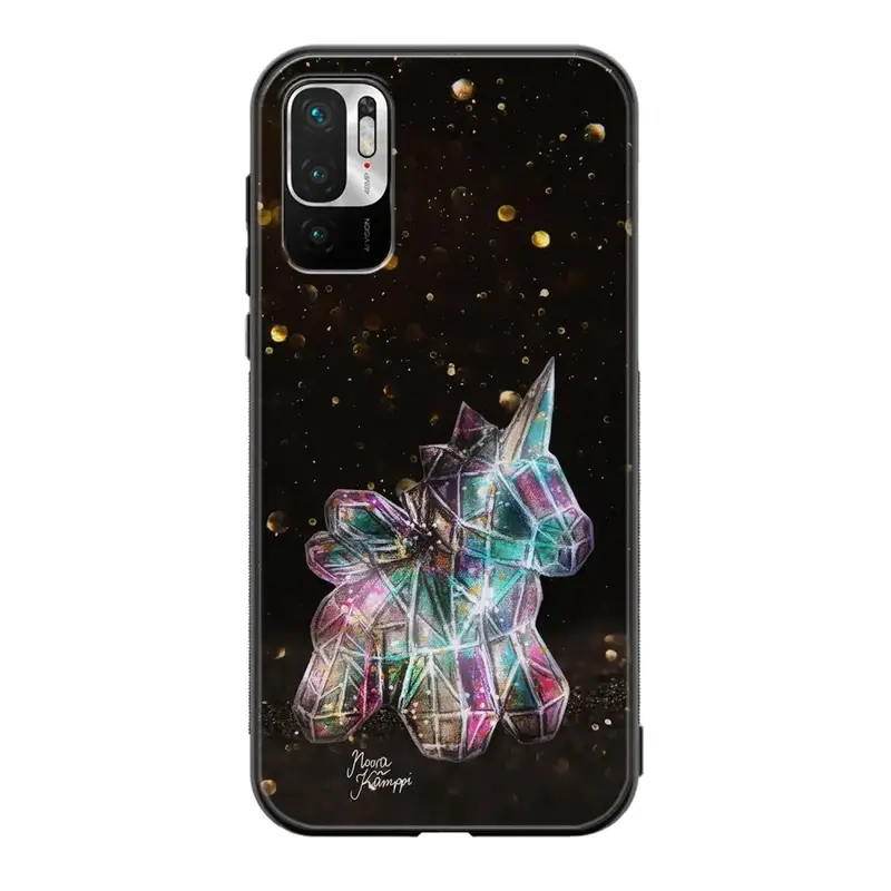 Xiaomi Redmi Note 9 Pro unicorn suojakuoret - Kulta - Noora Kämppi