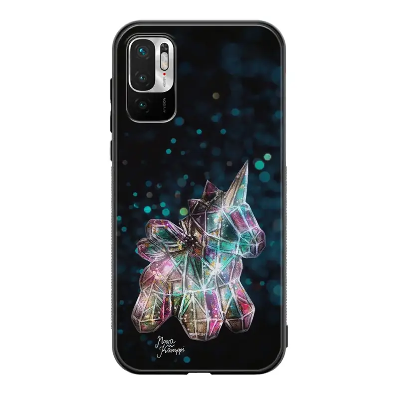 Xiaomi Redmi Note 9 Pro unicorn suojakuoret - Sininen - Noora Kämppi