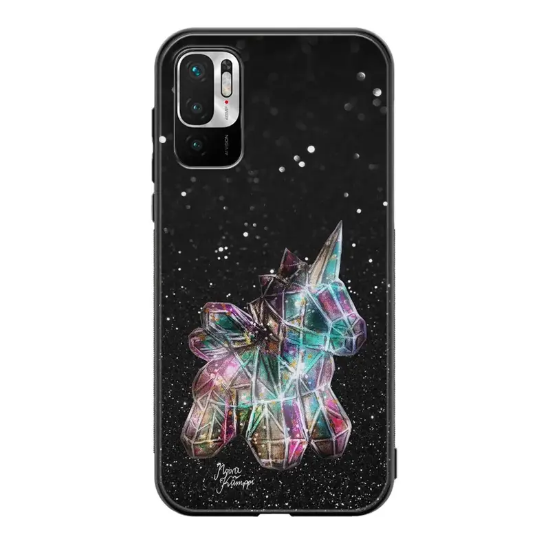 Xiaomi Redmi Note 9 Pro unicorn suojakuoret - Valkoinen - Noora Kämppi