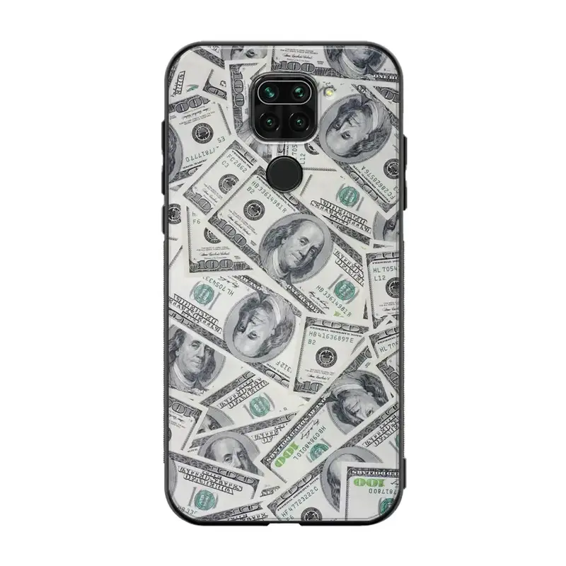 Xiaomi Redmi Note 9 seteli suojakuoret - Dollarit