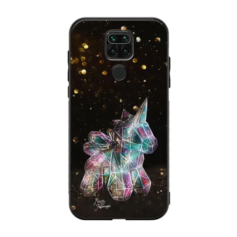 Xiaomi Redmi Note 9 unicorn suojakuoret - Kulta - Noora Kämppi