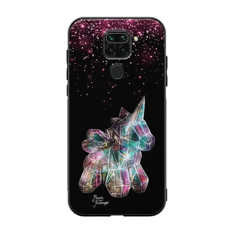 Xiaomi Redmi Note 9 unicorn suojakuoret - Pinkki - Noora Kämppi