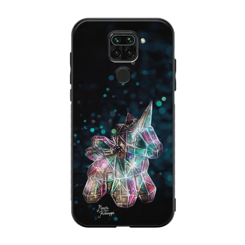 Xiaomi Redmi Note 9 unicorn suojakuoret - Sininen - Noora Kämppi