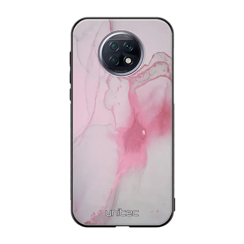 Xiaomi Redmi Note 9T marmori suojakuoret - Pink Pok Rie