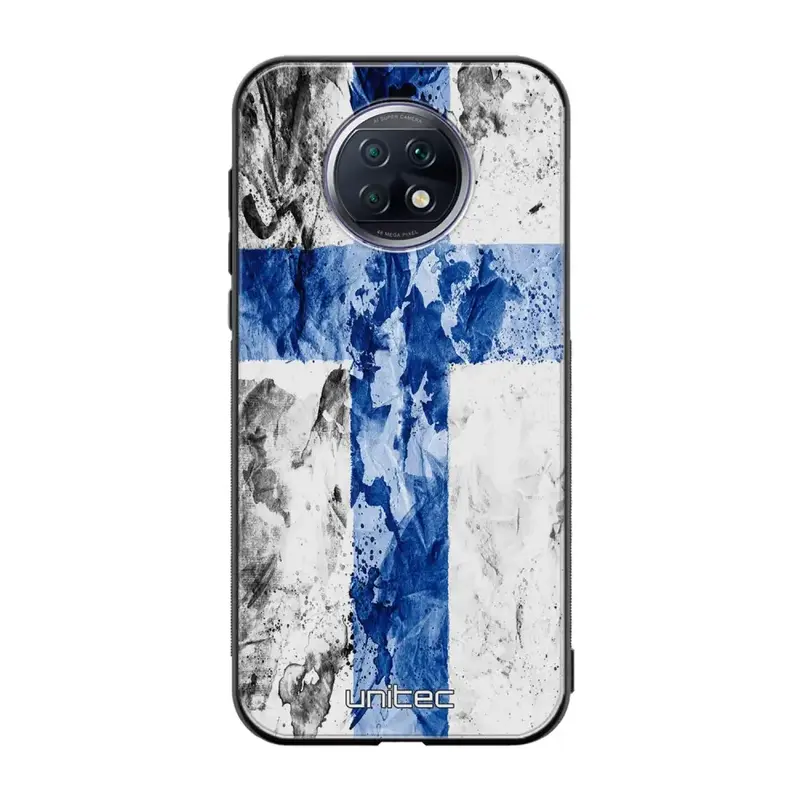 Xiaomi Redmi Note 9T suojakuoret - Painted Finnish Flag