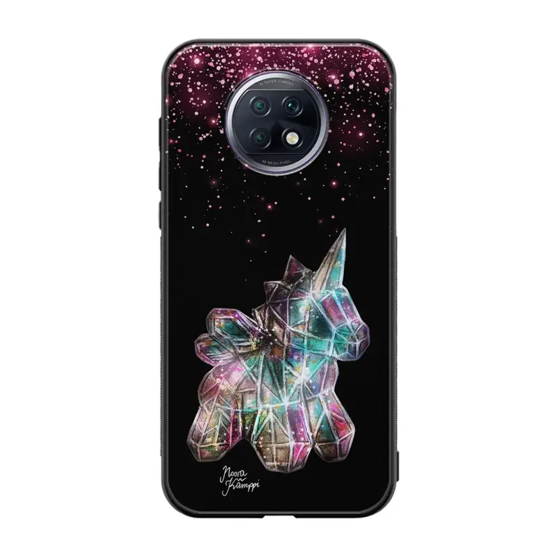 Xiaomi Redmi Note 9T unicorn suojakuoret - Pinkki - Noora Kämppi